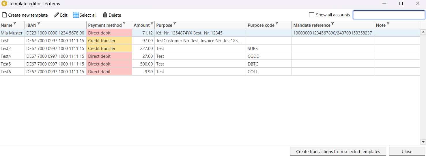 Template management overview