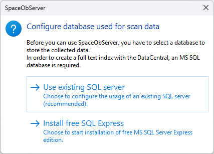 SpaceObServer DataCentral