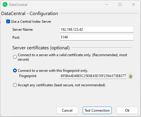 SpaceObServer DataCentral