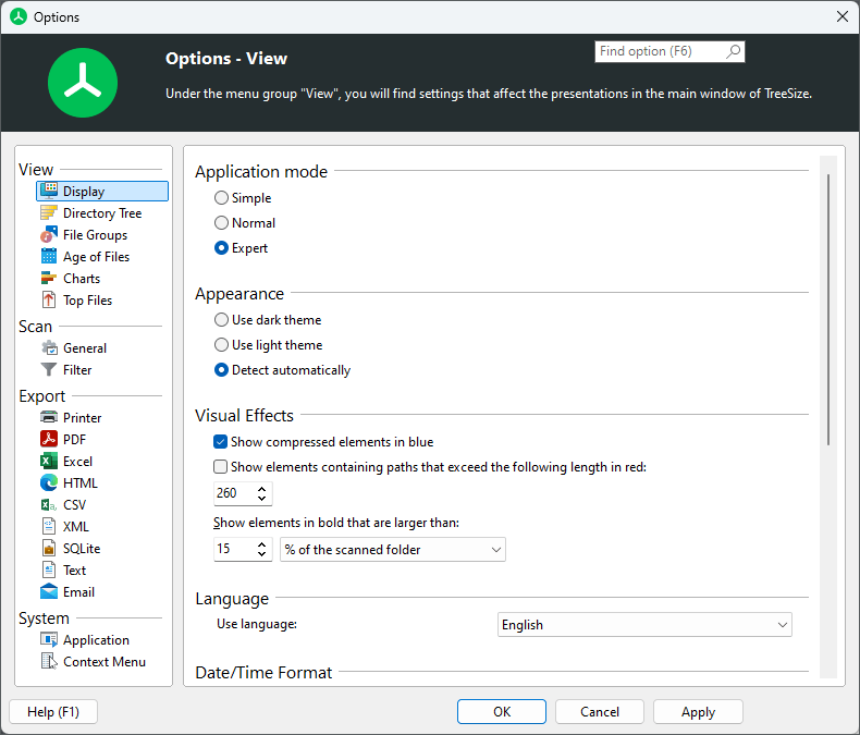 _images/TreeSize-MainWindow_Options_Display.png