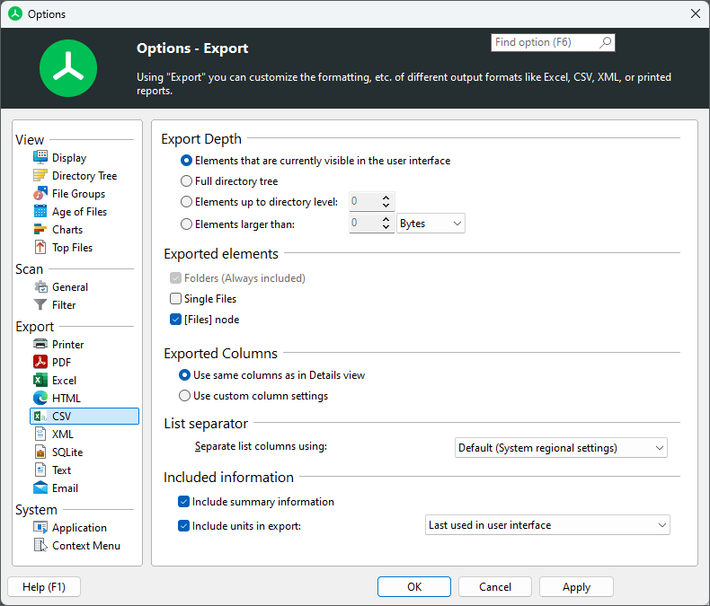 _images/TreeSize-MainWindow_Options_CSV.png