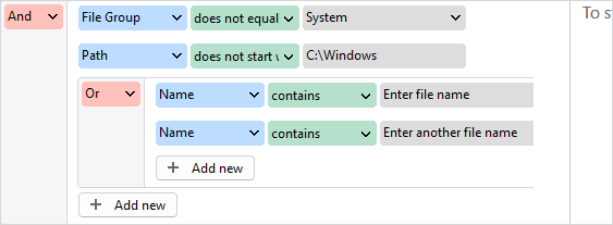 TreeSize-FileSearch_Excludefilters