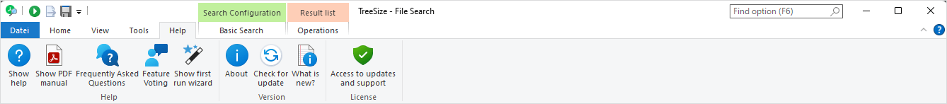 TreeSize-FileSearch_RibbonTab_Help