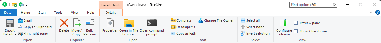 TreeSize-MainWindow_RibbonTab_Details