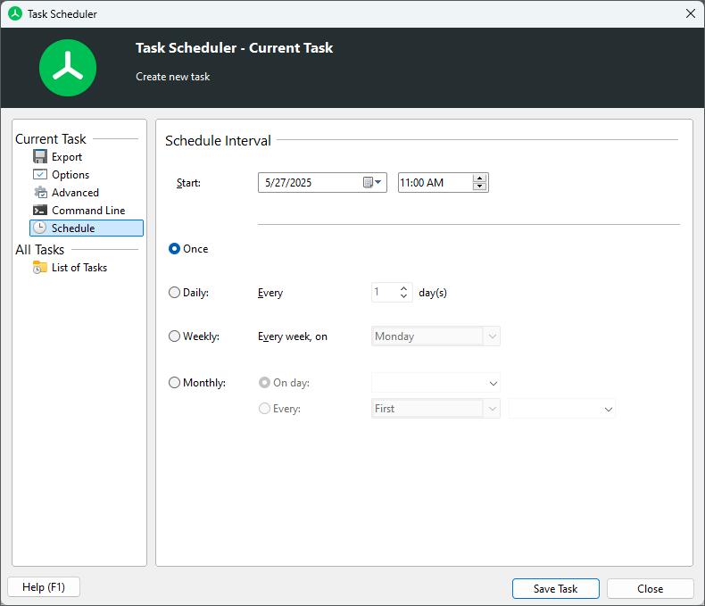 TreeSize-Scheduler_Schedule