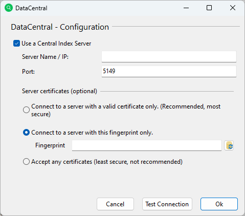 UltraSearch_DataCentral_Config